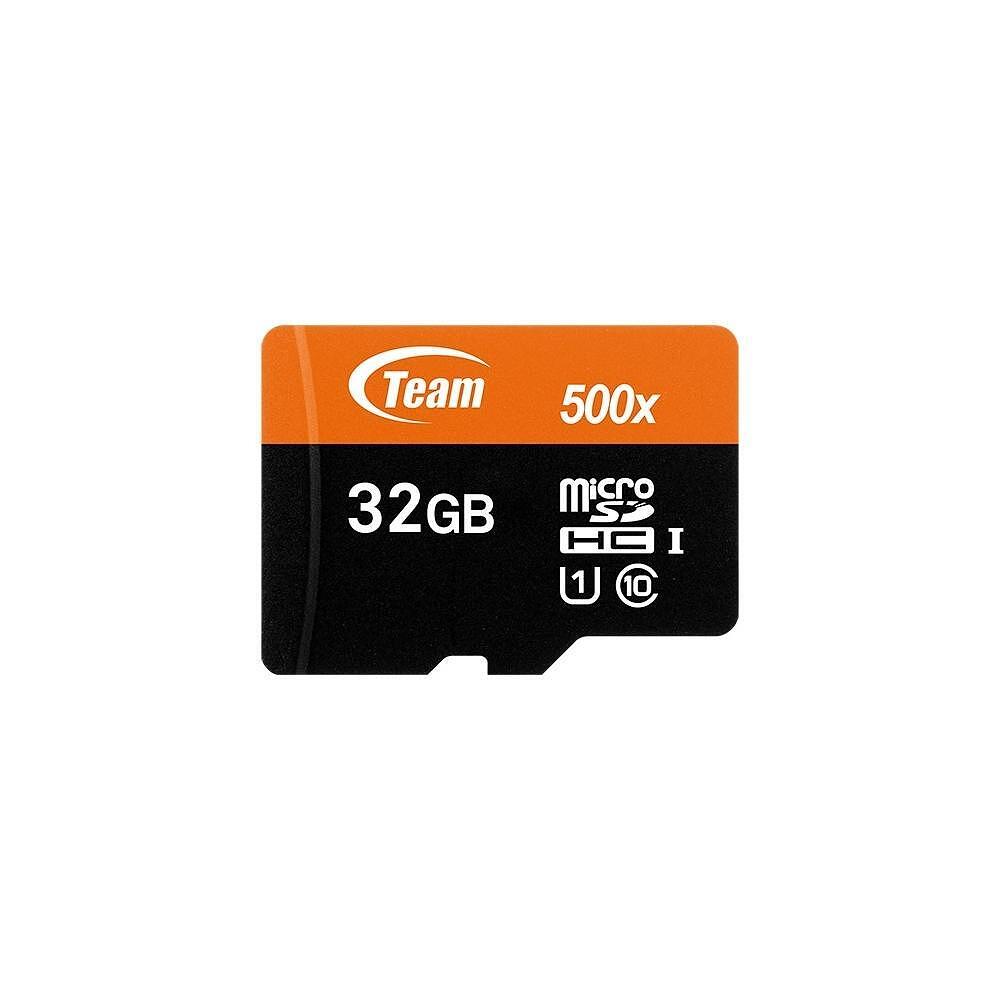 КАРТА ПАМЕТ TEAM GROUP 32GB MICRO SDHC/SDXC UHS-I ORANGE CARD + SD ADAPTER