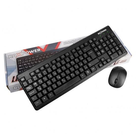 Комплект безжична клавиатура и мишка ROXPOWER LK-4010