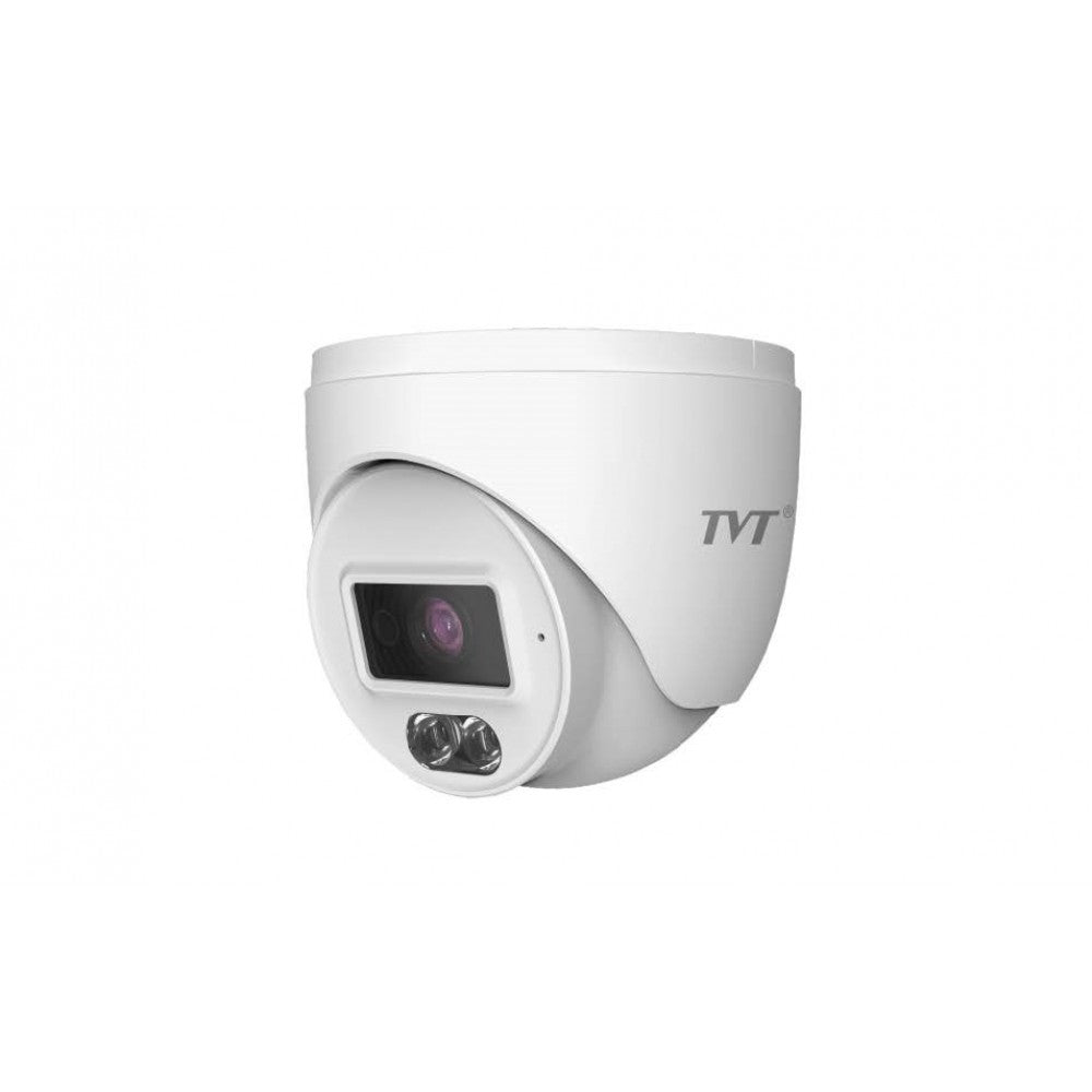 IP PoE Куполна Камера 2Mp 2.8mm Dual Light-30м. с Микрофон TVT  TD-9520S4L-D(D/PN/AW1)