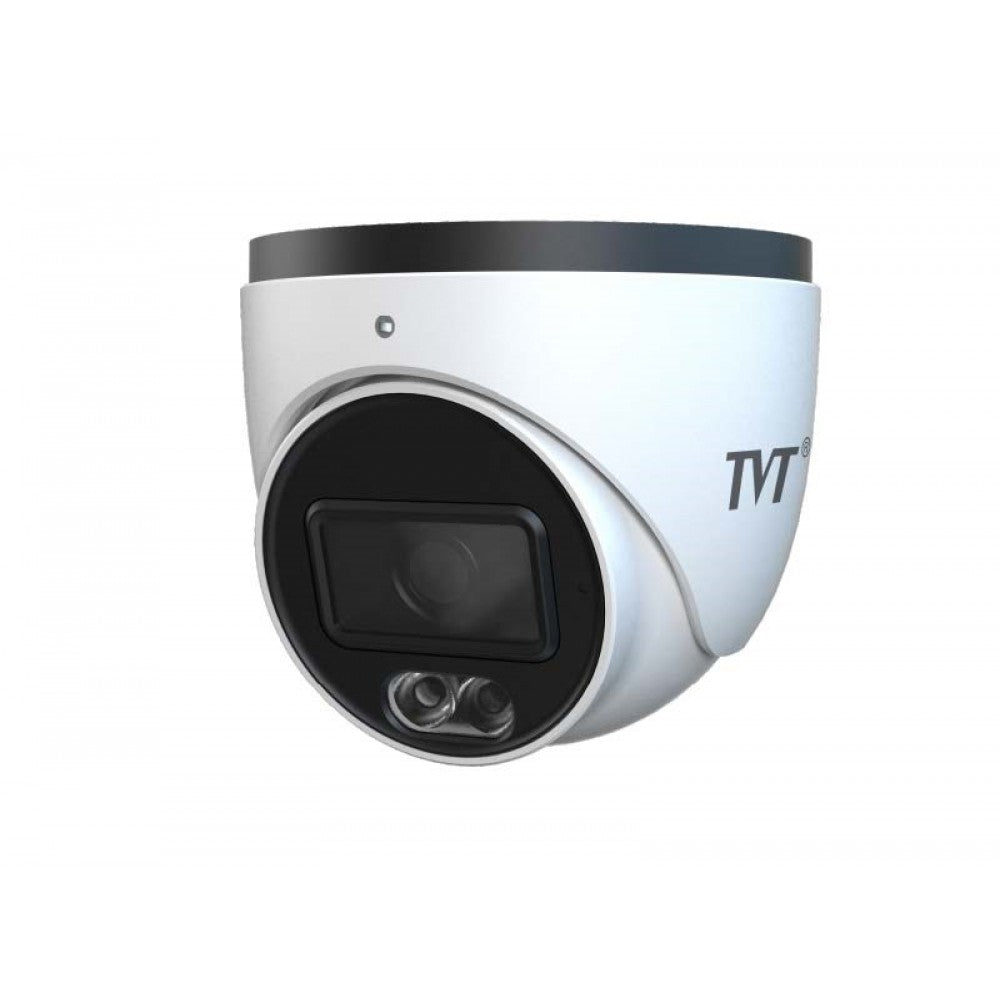 IP PoE Куполна Камера 4Mp 2.8mm Dual Light-40м. с Микрофон TVT TD-9544S4-C(D/PE/AW2)