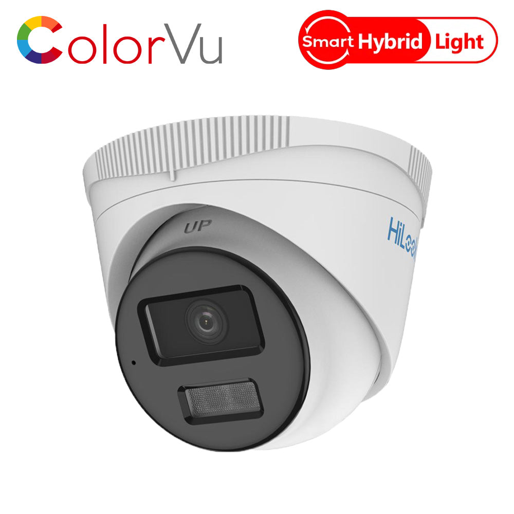 IP PoE Куполна Камера 2Mp, 2.8mm, Smart Hybrid Light, ColorVu-30м. С Микрофон IPC-T229HA-LU